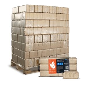 RUF Holzbriketts aus Buche – 960 kg (96 × 10 kg)